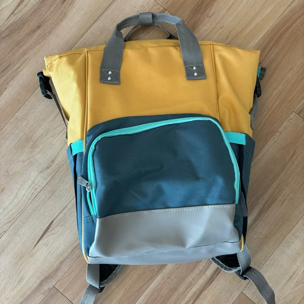Stylish Multi-Color Backpack - Picture 4 of 14